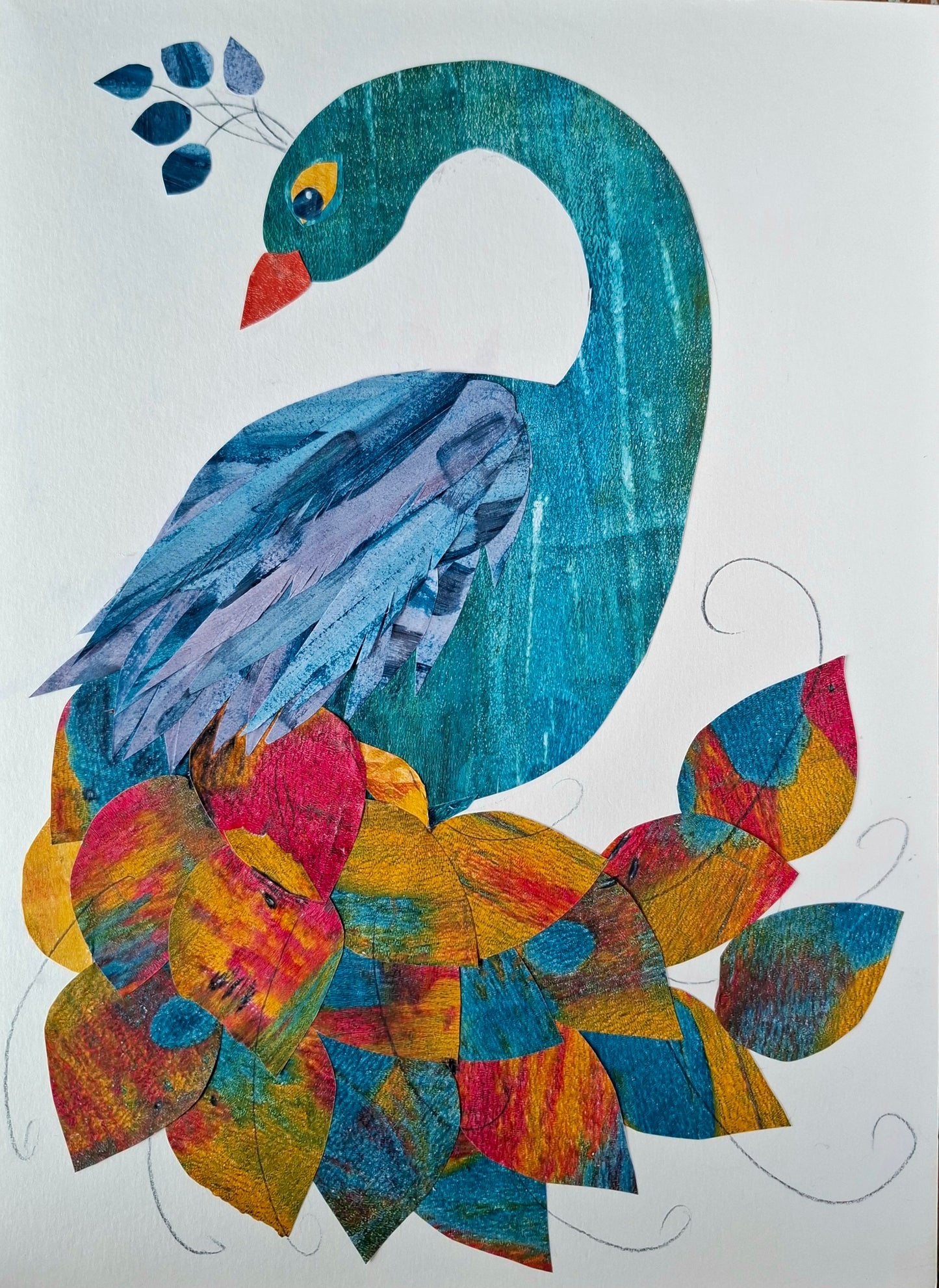 Collage Art - Birds on Sunday 27th July 10.30am till 4pm