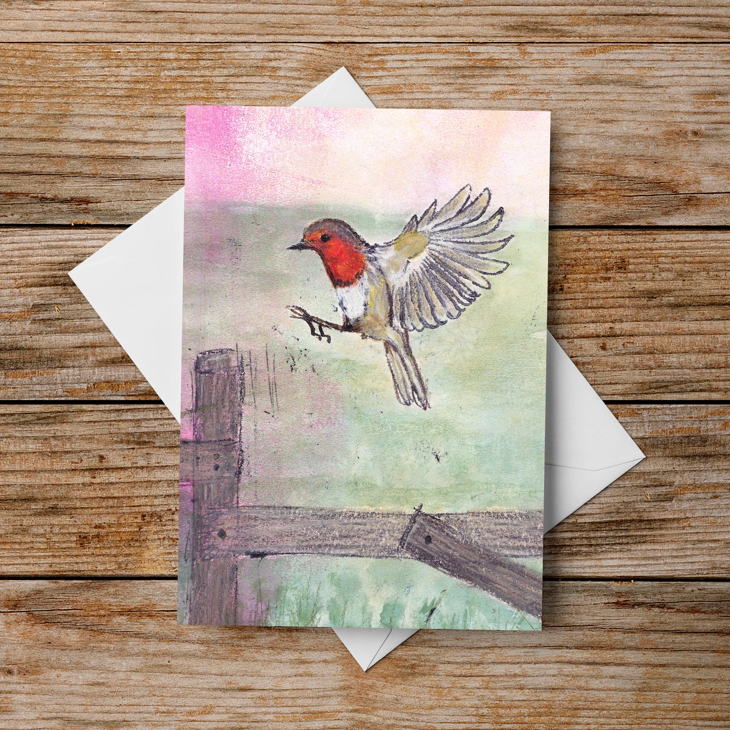 A6 Greeting Card - The Robin's Secret 2