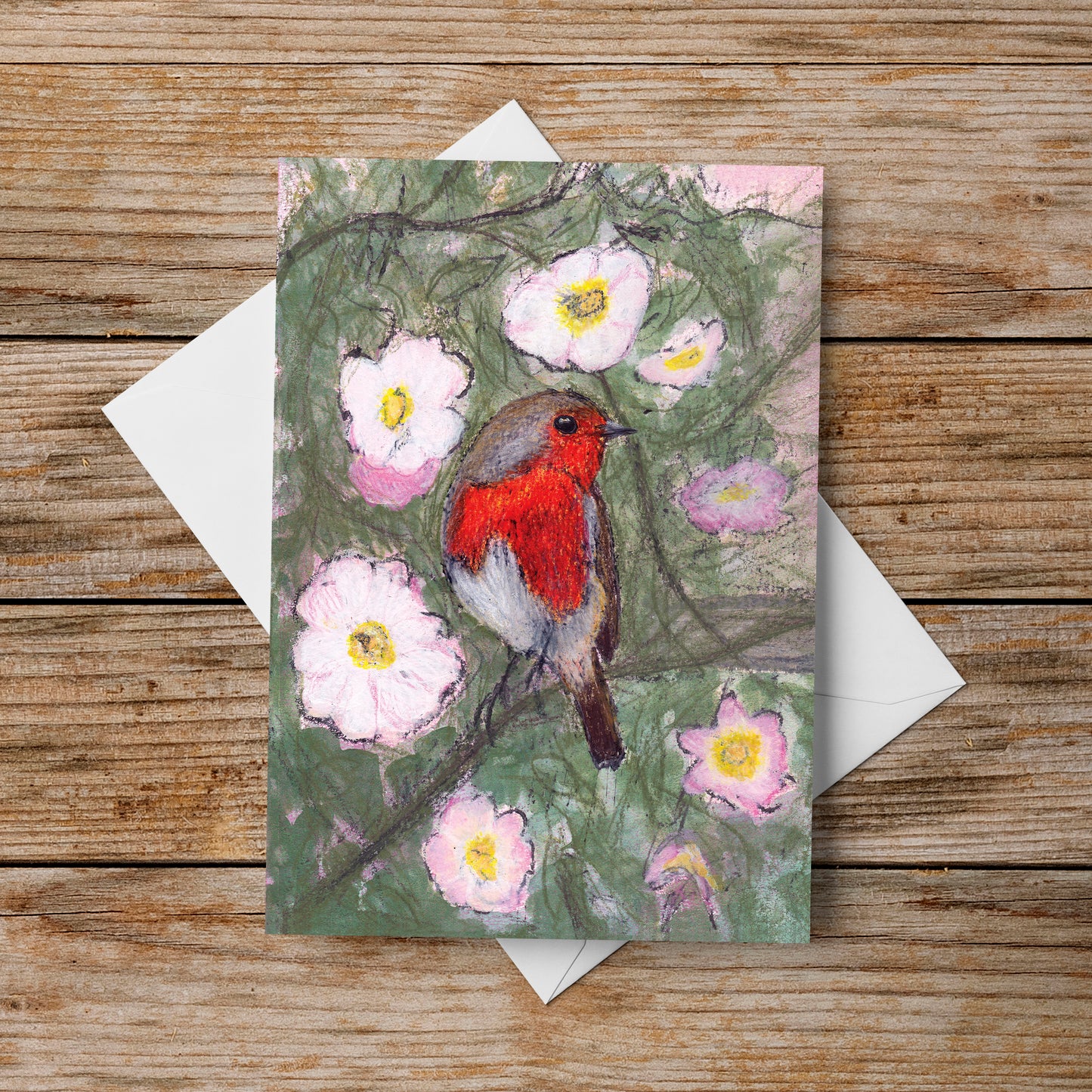 A6 Greeting Card - The Robin's Secret