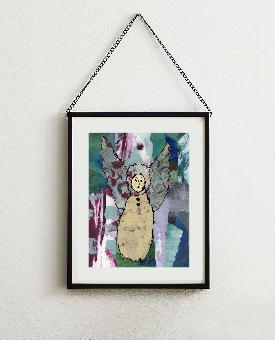 Maud - Original Character Angel Framed Art