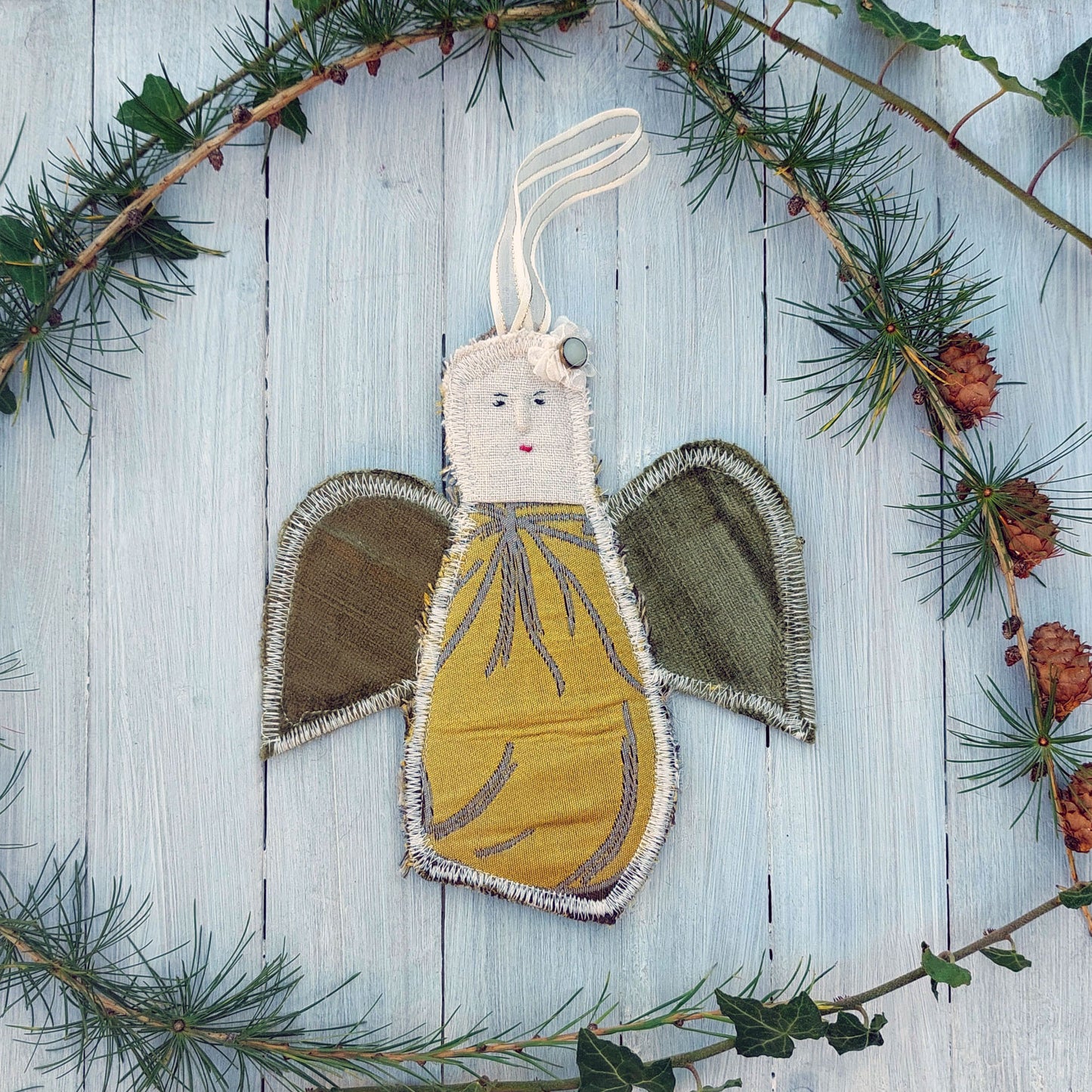 PollyWhistle Textile Angel