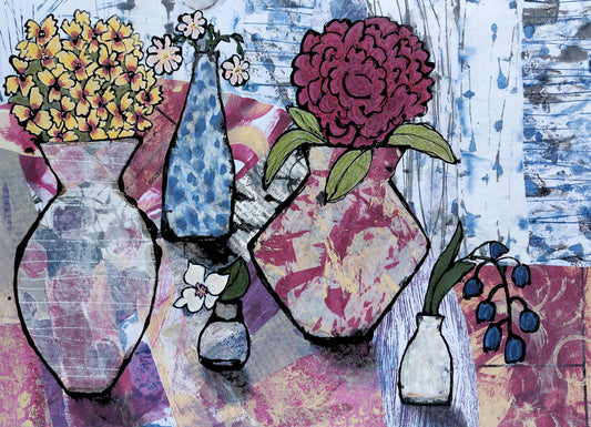 Collage Art - Still Life on Sunday 7th September 10.30am  till 4pm