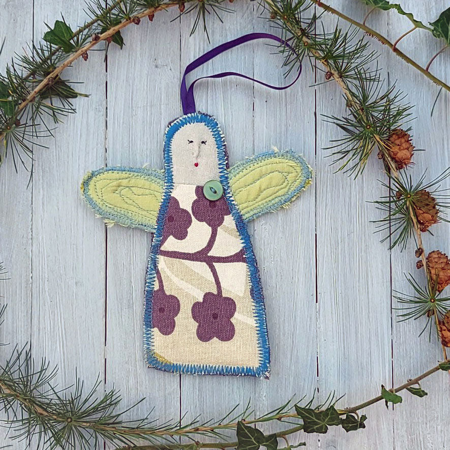 PollyWhistle Textile Angel